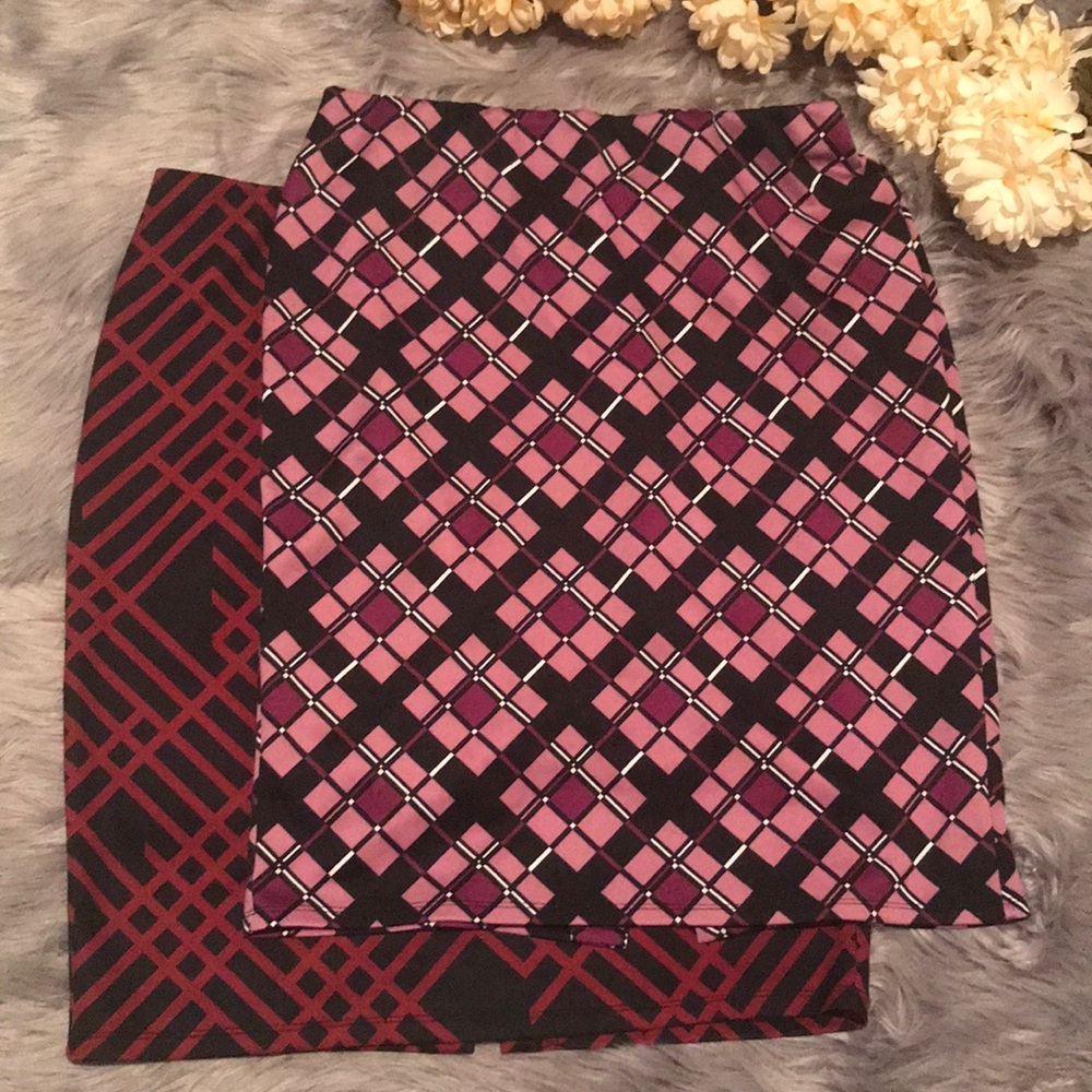 2 skirts